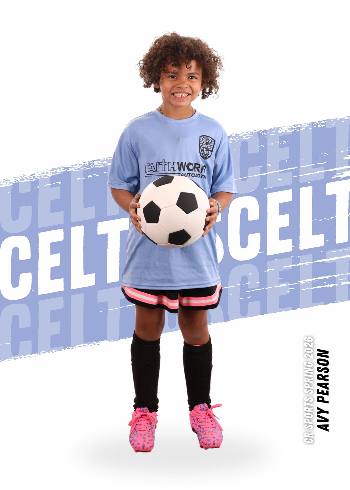 Avy Pearson, CR Sports Spring 2026 soccer team photo